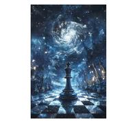 Puzzle 75x50cm/1000pcs pour Adolescents Galaxy Universe Chess Puzzles pour Adultes Jeu Manuel Décoration Murale Interaction Parent-Enfant 75x50cm/1000pcs