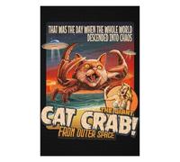 Puzzle 75x50cm/1000pcs pour Adolescents Giant Cat Crab Casse-têtes pour Adultes Jeux De Détente Analyse Et Logique Difficile Et Stimulant 75x50cm/1000pcs