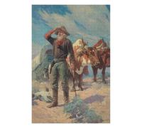 Puzzle 75x50cm/1000pcs pour Adolescents Old Man Looking for A Road Puzzle pour Adultes Jeu Familial Décoration Murale Aide À Exercer Le Cerveau 75x50cm/1000pcs