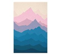 Puzzle 75x50cm/1000pcs pour Adolescents Simple Landscape 3 Puzzles pour Adolescents - Jeu Familial pour Améliorer La Mémoire - Cadeaux Anti-Stress 75x50cm/1000pcs