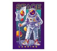 Puzzle 75x50cm/1000pcs pour Adolescents Space Exploration Poster Puzzle pour Adultes Jeux Relaxants Vacances À La Maison Offre Spéciale pour Toute La Famille 75x50cm/1000pcs
