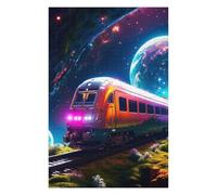 Puzzle 75x50cm/1000pcs pour Adultes Galactic Station Adolescents Puzzles Jeu Manuel Course De Vitesse Offrez-Leur des Cadeaux pour Toute La Famille 75x50cm/1000pcs