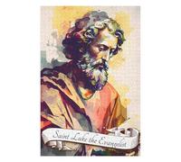 Puzzle 75x50cm/1000pcs pour Adultes Saint Luke The Evangelist Adolescents Puzzles Jeu Manuel Course De Vitesse Offrez-Leur des Cadeaux pour Toute La Famille 75x50cm/1000pcs