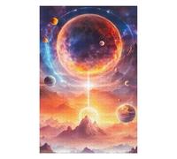 Puzzle 75x50cm/1000pcs pour Adultes Space Magic Puzzle pour Adultes - Jeux Relaxants - Niveau De Difficulté : Difficile - Idéal pour Un Anniversaire Ou Noël 75x50cm/1000pcs
