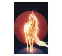 Puzzle 75x50cm/1000pcs pour Adultes The Last Unicorn Adolescents Puzzles Jeu Manuel Course De Vitesse Offrez-Leur des Cadeaux pour Toute La Famille 75x50cm/1000pcs