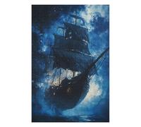 Puzzle 75x50cm/1000pcs The Midnight Pirate Puzzle pour Adultes, Jouet, Décoration Murale, Passe-Temps, Cadeau d'anniversaire Original 75x50cm/1000pcs