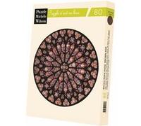 Puzzle 80 pièces ROSACE NOTRE DAME Puzzle Michele Wilson Multicolore Multicolore G