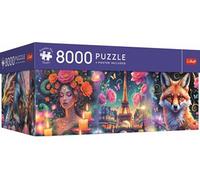 Trefl – Puzzle Colorful World – 8 000 pièces – Qualité Premium Plus – Dès 14 ans