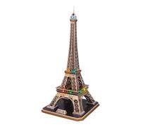 Puzzle 82 Pièces Puzzle 3d Avec Led - La Tour Eiffel - Difficulté : 6/8