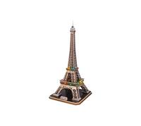 Puzzle 82 Pièces : Puzzle 3D avec LED - La Tour Eiffel - Difficulté : 6/8, Cubic Fun G