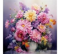 Puzzle 90 pièces Adultes Beau Bouquet, Puzzle Adulte 90 pièces, Un Puzzles Difficile, Jeu de Puzzles pour Toute la Famille, Décoration Murale Maison