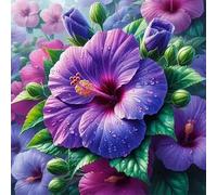 Puzzle 90 pièces Adultes Gloire du Matin Violette, Puzzle Adulte 90 pièces, Un Puzzles Difficile, Jeu de Puzzles pour Toute la Famille, Décoration Murale Maison