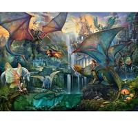 Puzzle 9000 pièces La Forêt Magique des Dragons, Fantastique, Adulte, 16721, Ravensburger