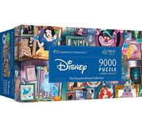 Trefl Prime - Puzzle UFT: Disney, The Greatest Disney Collection 9000 pcs, Grand Puzzle, BIO, EKO, Collage avec des Personnages de Contes Fées, Divertissement pour Enfants à Partir 12 Ans 81020
