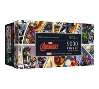 Puzzle 9000 pièces Trefl Marvel Avengers A travers Univers DC Comics