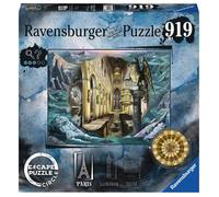 Ravensburger - Escape The Circle - Puzzle avec énigmes pour Adulte et Enfant à partir de 14 Ans - 919 pièces - Paris - Décryptez Le Cercle - Expert - 17281