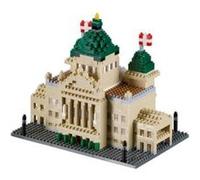 Puzzle 957 Pièces : Nano Puzzle 3D - Bundeshaus Schweiz (Level 4), Brixies G
