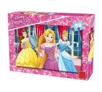 Puzzle 99 pieces raiponce cendrillon belle dans la salle de bal - collection enfant disney princesse