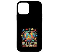 Puzzle A Big Piece of My Heart Has Autism My Son Coque pour iPhone 12 Mini