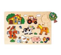 Puzzle à boutons animaux de la ferme gok