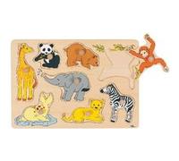 Puzzle à boutons Animaux sauvages 8 éléments G