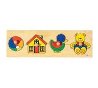Puzzle à boutons Jouets 4 éléments Multicolor G