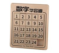 Puzzle à chiffres - Jeu de cerveau de rue numérique Huarong - Planche logique pédagogique - Outil d'apprentissage des mathématiques interactif - Jouet amusant d'entraînement à l'intelligence pour les