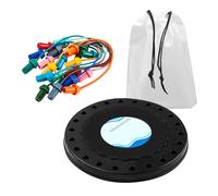 Puzzle à corde - Puzzle sans carte Jeu de casquettes, jeu, analyse de la solution des cordes de la pile - Jeu interactif de table, String String Shalling Toys pour action de