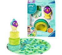 Ravensburger play+ Puzzle à empiler pour bébé : nid d'oiseau
