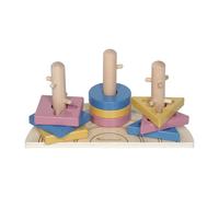 Puzzle À Encastrement Arc-En-Ciel Ida