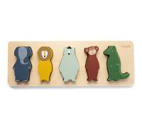 Puzzle à encastrement en bois animaux