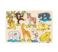 Puzzle À Encastrements: Animaux Sauvages