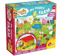 Puzzle à encastrements - Carotina Baby - La Joyeuse ferme - LISCIANI - Animaux - 12 mois