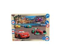 PUZZLE A ENCASTRER CARS - 9 PIECES