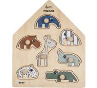 Puzzle à encastrer en bois Deer Friends (7 pièces)