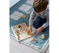 Puzzle à encastrer Ferme en bois FSC® multicolore TU