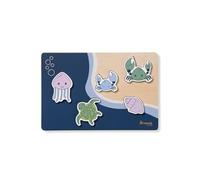 Hauck Puzzle en bois éducatif N Fit Sea pour enfants