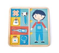 puzzle à formes Autschholz junior 21 x 21 x 1 cm