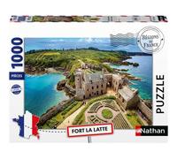 Puzzle 1000 pieces Fort La Latte - RAVENSBURGER - Bleu - Carton - Dès 12 ans