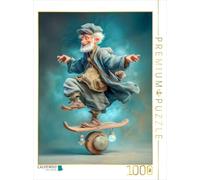 Puzzle · À la Retraite | Grand-père adore l'équilibre · 1000 pièces · Format assemblé 64 × 48 cm · CALVENDO Puzzle