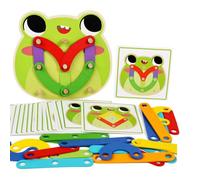 Puzzle À Picots Puzzle Géométrique STEM À Empiler sur Tableau À Picots | Ensemble Puzzles Et x Pour Adultes Maison Et Cadeaux Fête Camping École Anniversaire