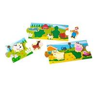 Puzzle À Raconter "Ferme" Multicolore G