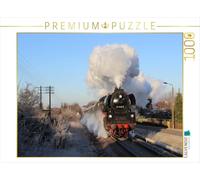 Puzzle · À Weißwasser, Le 35 1019 a PU être repéré Lors d'une Belle matinée | de décembre · 1000 pièces · Format assemblé 64 × 48 cm · CALVENDO Puzzle