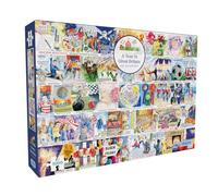 Puzzle A Year in Great Britain de 1000 pièces | Puzzle nostalgie britannique | Puzzle durable pour adultes | Planche 100 % recyclée de qualité supérieure | Excellent cadeau pour adultes | Gibsons