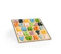 Puzzle abc majuscules en bois