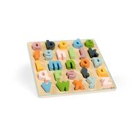 Puzzle abc minuscule en bois