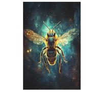 Puzzle Abeille Puzzles pour AdultesPuzzles en Bois De 1000 Pièces Adultes Cadeaux Jeu Stimulant （78×53cm）