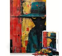 Puzzle Abstrait d'espionnage de 1000 pièces pour Adolescents, défi cérébral, Jeu d'activité à Domicile, Cadeau touchant et Original 38x52cm