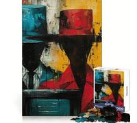 Puzzle Abstrait d'espionnage de 1000 pièces pour Adolescents, défi cérébral, Jeu d'activité à Domicile, Cadeau touchant et Original 38x52cm