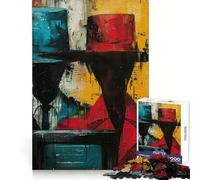 Puzzle Abstrait d'espionnage de 1000 pièces pour Adolescents, défi cérébral, Jeu de détente, découpe précise, œuvre d'art à Exposer 50x75cm